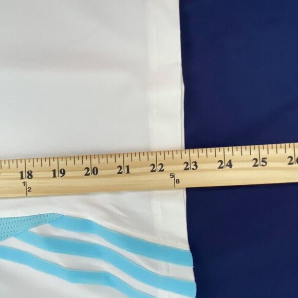 VTG NOS Adidas V-Neck ClimaCool  Sports Tennis Women Top Compression Stretch XL - Picture 9 of 9